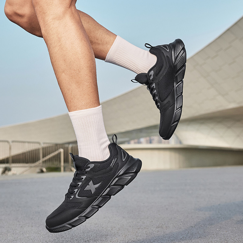 XTEP RUNNING SHOES MEN'S SUMMER MESH BREATHABLE WEAR-RESISTANT SPORTS LIGHTWEIGHT YOUTH CASUAL