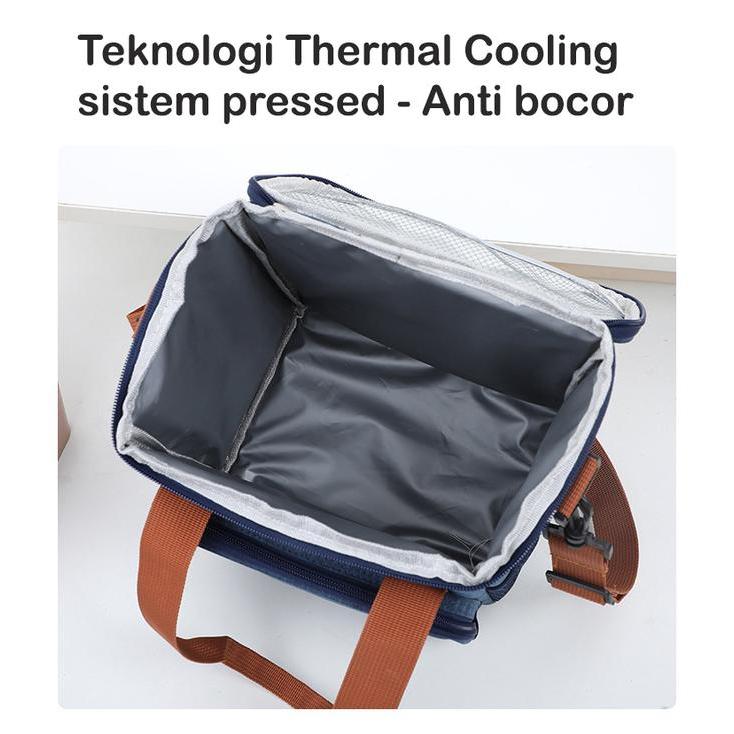 Cooler Bag Tempat Bekal Lunch Box Bag Tas Pendingin Tas Es Krim Terlaris