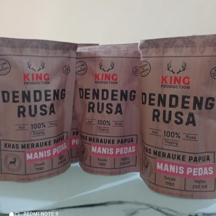 Dendeng Daging Rusa Khas Merauke Papua