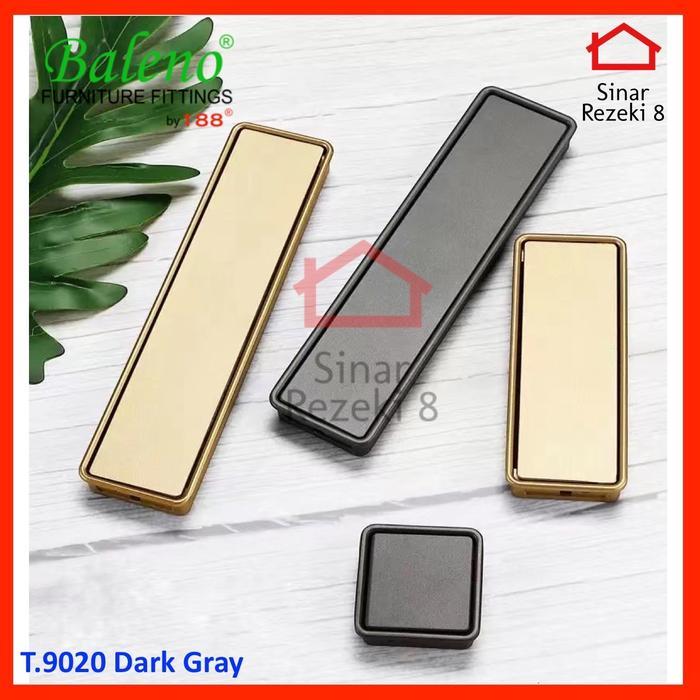Tarikan Tanam 9020 Handle Laci Geser Pintu Sliding Lemari Gagang Gray