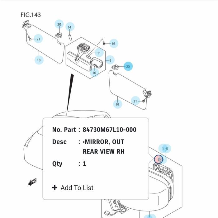 kaca spion karimun new estilo