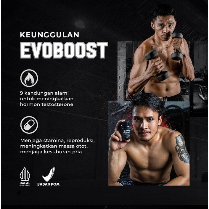 Promo Evolene Evoboost 1 Botol Isi 60 Bpom Halal - Testosterone Booster Sale