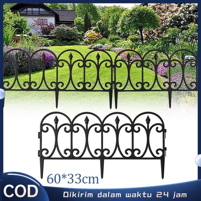58x23cm Pagar Tanaman Plastik Pagar Taman Pagar Rumah Plastik Minimalis Pagar Kebun