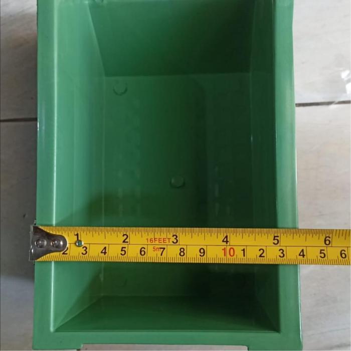 "New" RAUK BAUT HIJAU/KOTAK TEMPAT RAK PLASTIK BAUT STACKABLE/KOTAK MUR BAUT