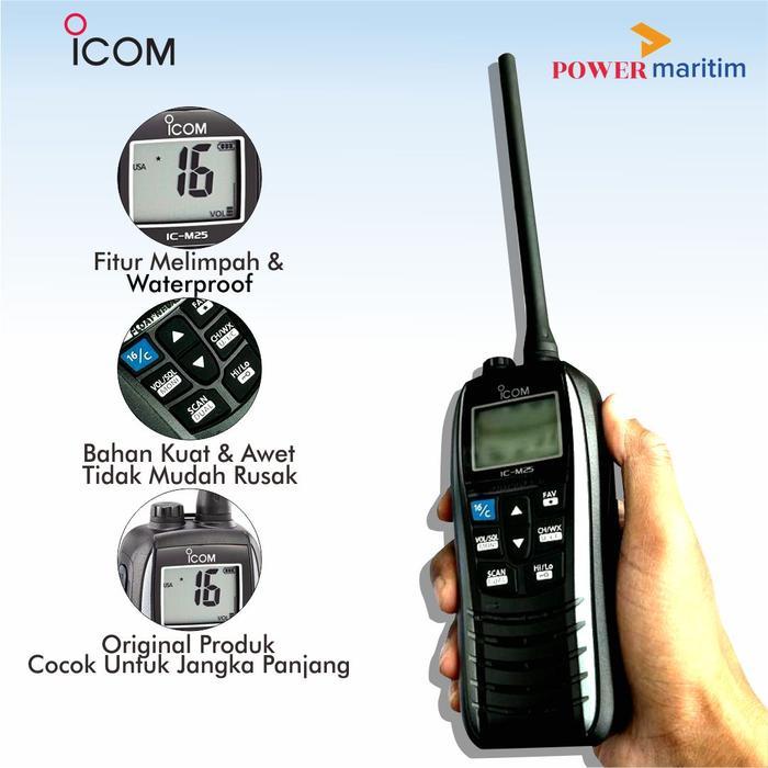 RADIO HT M25 VHF MARINE TRANSCEIVER