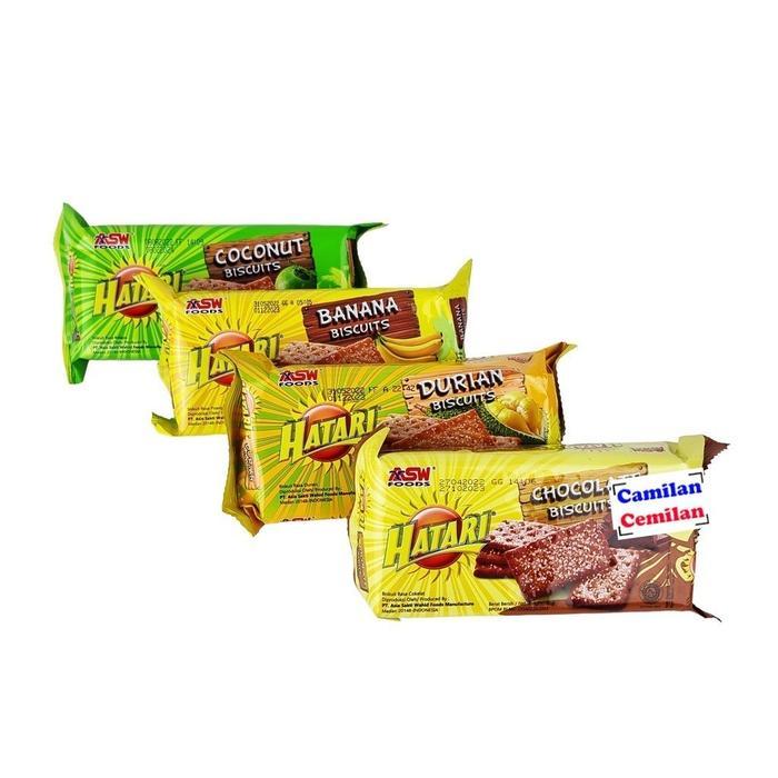 Promo Hatari Biskuit Mini Coklat Kelapa Durian Pisang 90 gr