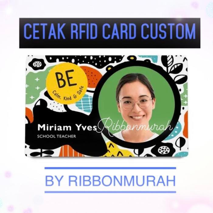 "New" Cetak rfid card custom, cetak id card chip, cetak kartu mifare