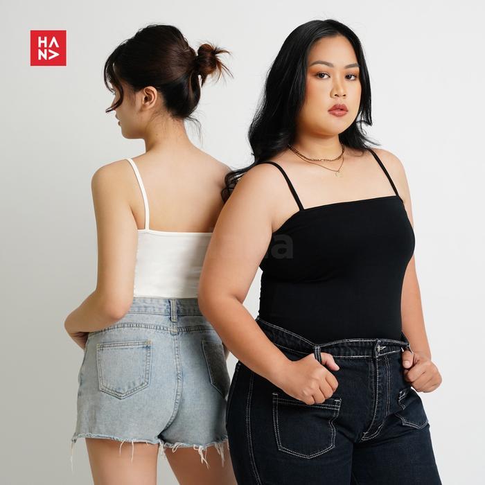 Best Seller Hana Fashion - Miranda Basic Fit Tank Top/ Atasan Tank Top Wanita- Tt029 Tank Top Cewek