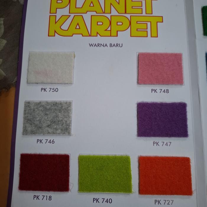 Karpet Brudu Polos Planet Karpet Meteran (Mushola, Pameran)