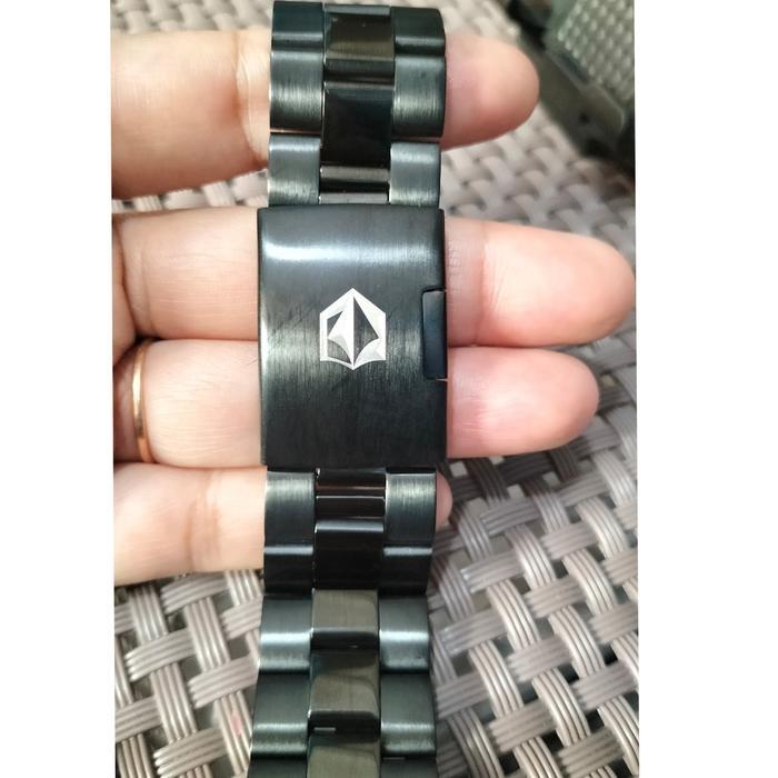 STRAP TALI RANTAI JAM TANGAN EXPEDITION BLACK UKURAN 24MM DAN 26MM