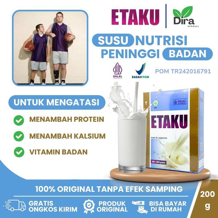 Etaku Goat Milk Susu Peninggi Badan Remaja Usia 12 17 18 20 Tahun Keatas Vitamin High Calcium