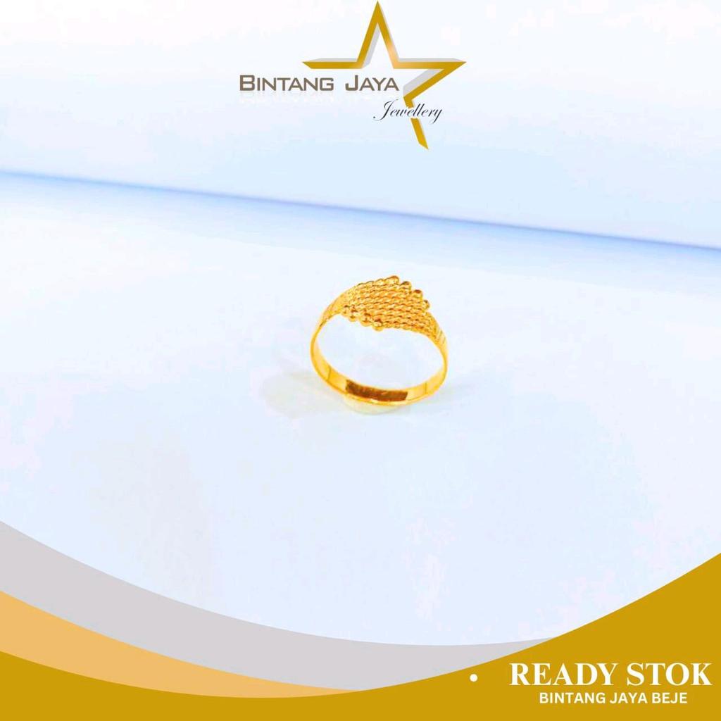 Cincin Emas LM99 Kipas | Berat 3gr - Kadar LM99 - Size 8 | Favorit Kolektor (TMG)