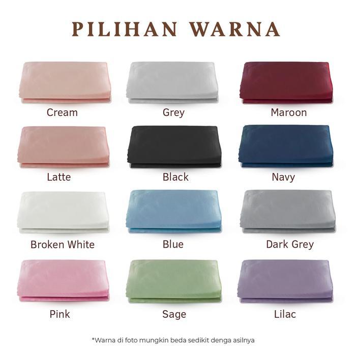 Sprei Bahan Satin Silk - Premium Bed Sheet Custom Pre Order
