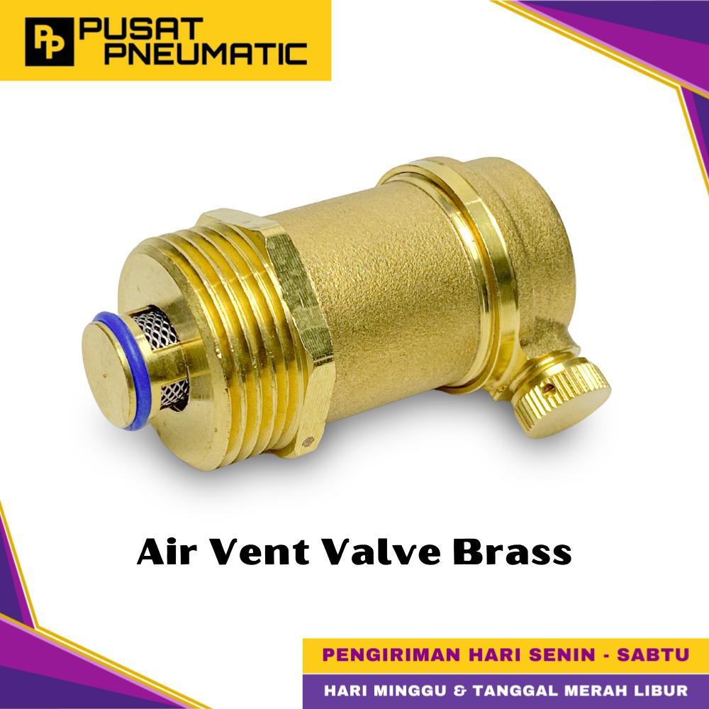 1" Air Vent Valve Brass / Automatic Air Vent Valve Kuningan 1"