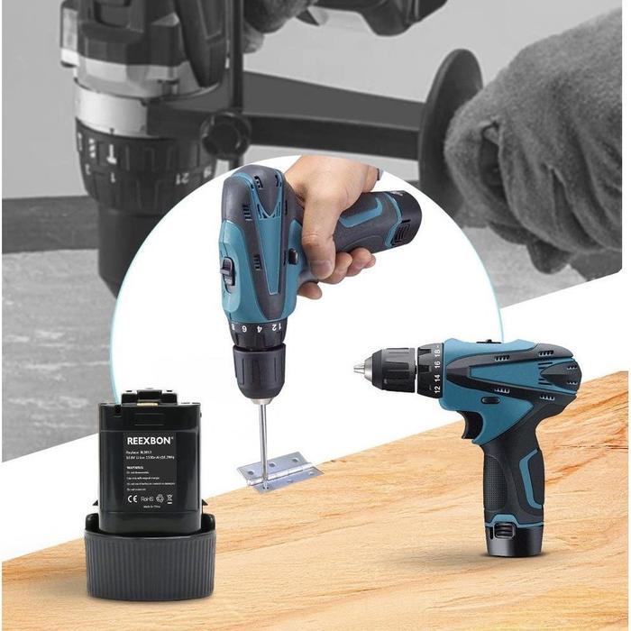 Mesin Bor Baterai Tangan 12V /Bor Listrik/Bor cas/Cordless Drill Bor baterai/Bor batre/Bor Cordless