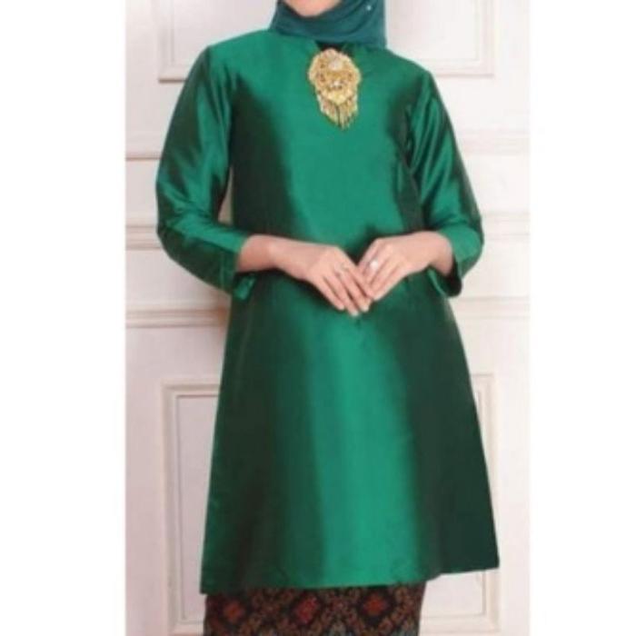 "New" BEST SELLER//REALPICT ATASAN KEBAYA TUNIK TAFETA//TUNIK TAFETA FATIMAH//ATASAN TUNIK PADANG