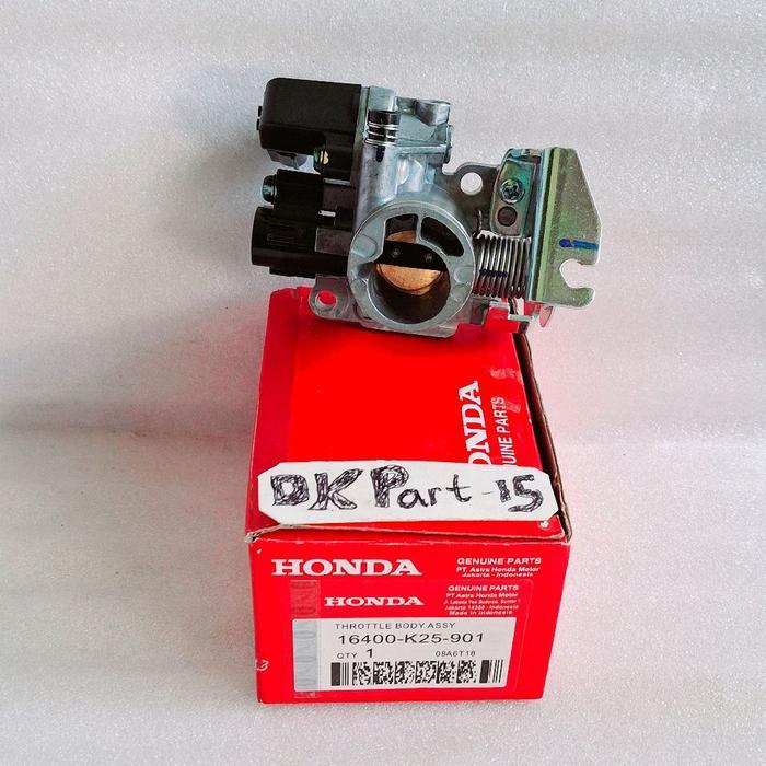 Throtelle body Assy K25 Honda Beat Fi Scoopy Spacy fi Ori japan Motorcycle
