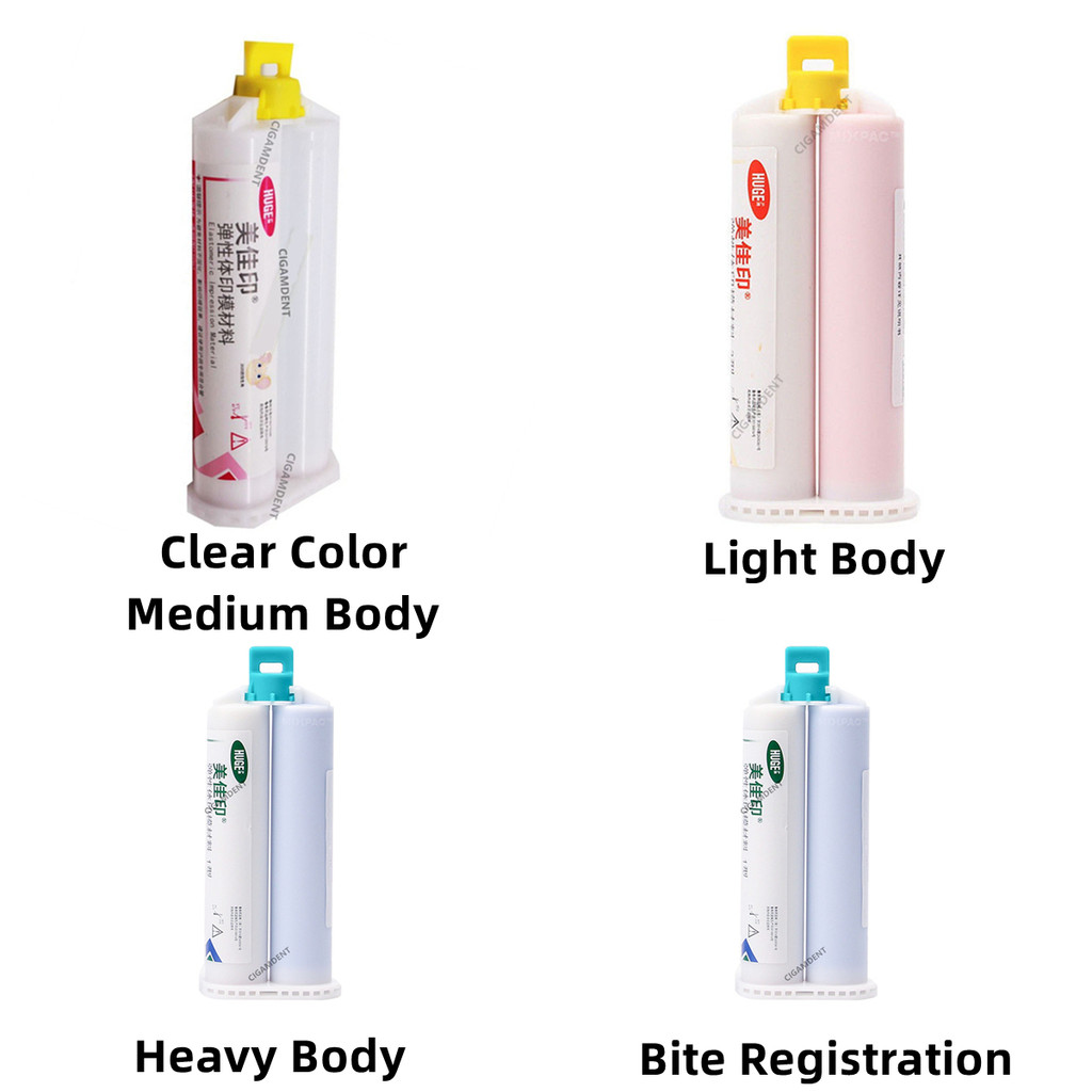 Dental Silicone Impression Material Putty Light Body Heavy Body