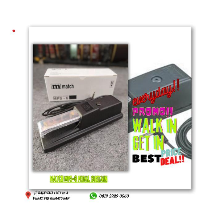 Match MPS-6 Pedal Sustain