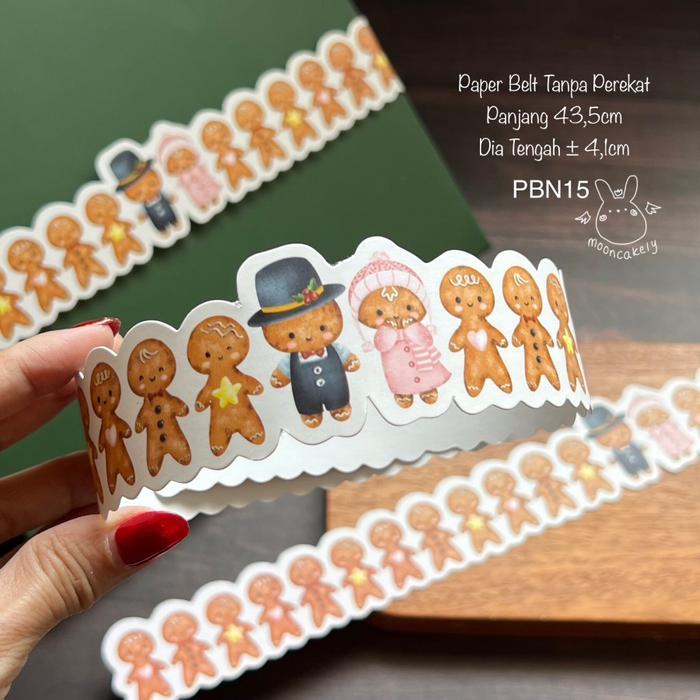 Paper Belt Natal PBN Sleeve Segel Christmas Box