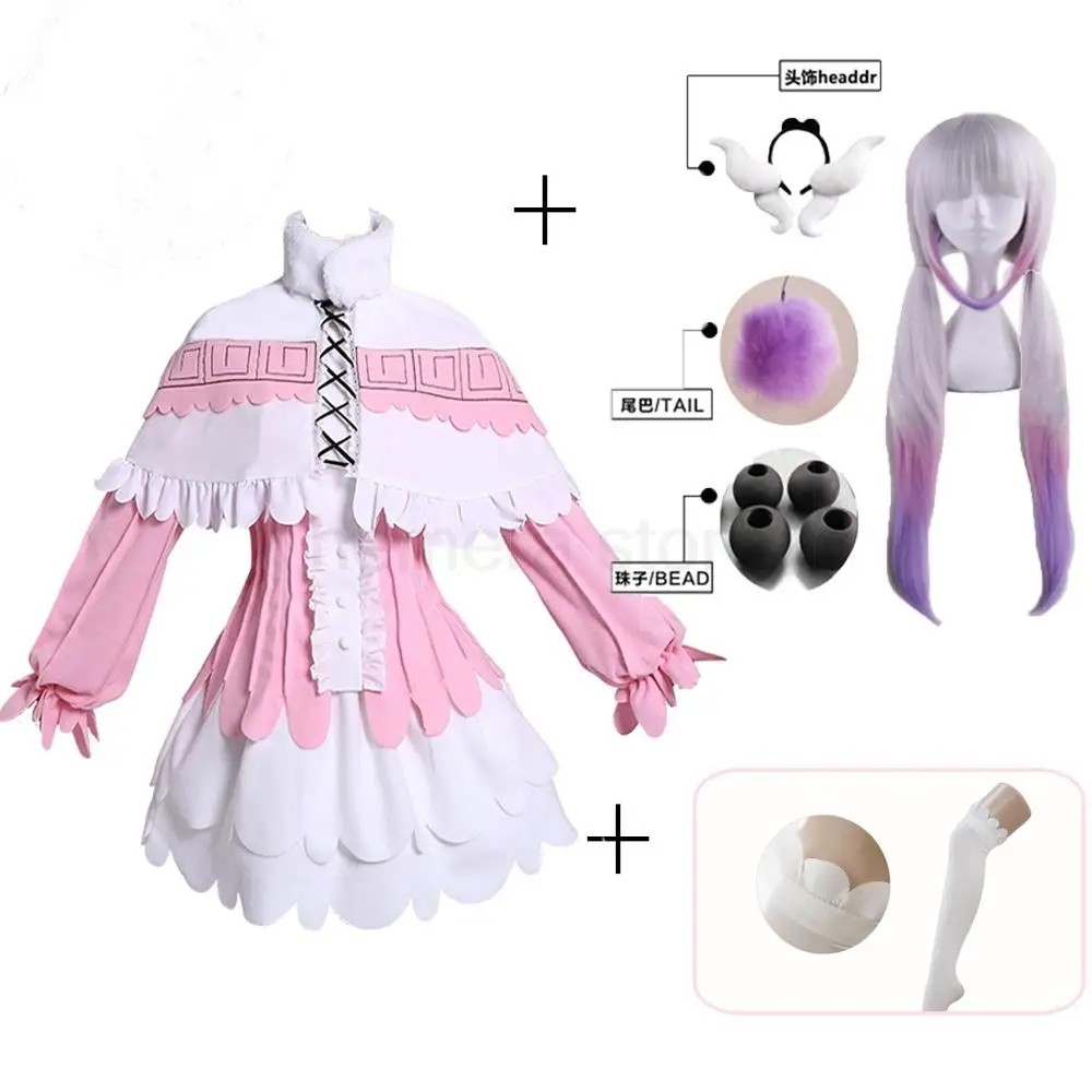 Kanna Cosplay Japanese Anime Miss Kobayashi'S Dragon Maid Kamui Kanna Cosplay Costumes Halloween