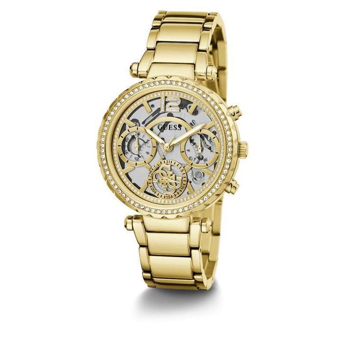 Sedia Guess Watches GW0403L2 Original SOLSTICE Jam Tangan Wanita Gold