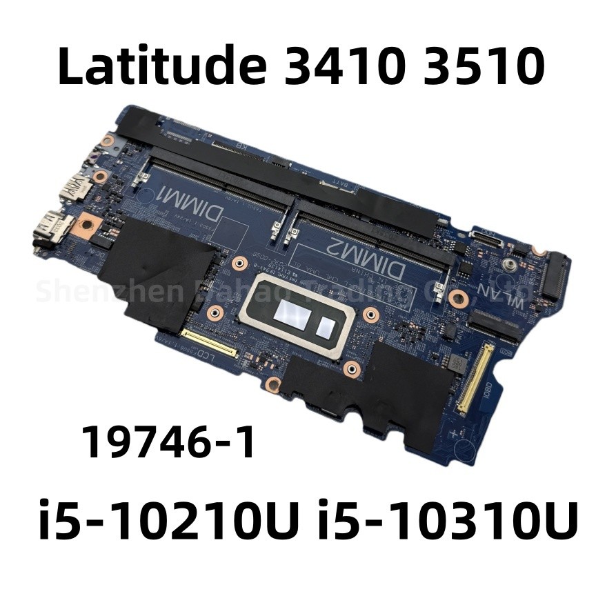 CN-0PD7RH 0DT6K3 02G2J7 For Dell Latitude 3410 3510 Laptop Motherboard With i5-10210U i5-10310U DDR4
