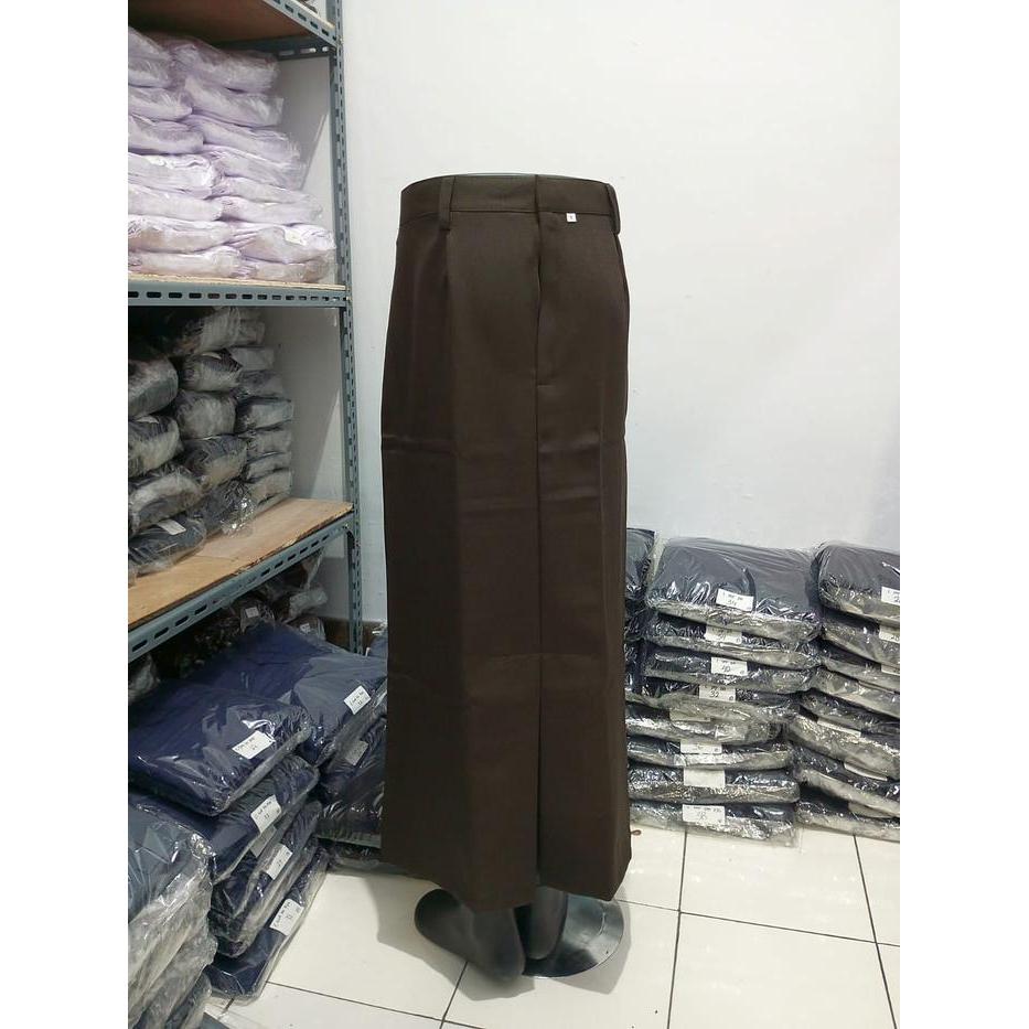 Seragam Pramuka - Rok Pramuka Span Bahan Rapilo Pembina Penegak Wanita - Rafly Jaya