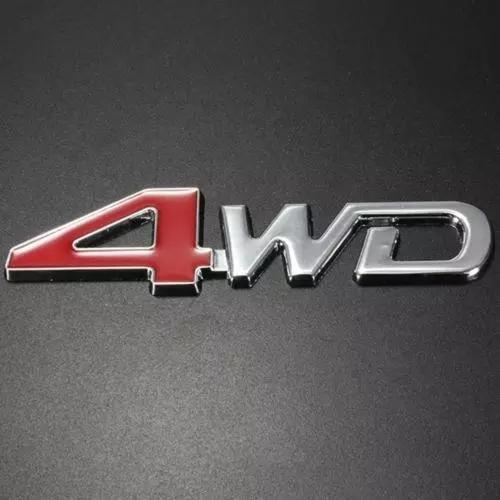 LOGO 4WD EMBLEM STICKER LOGO TIMBUL VARIASI MOBIL 4WD