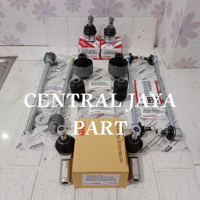 1Paket Sparepart Toyota Agya Ayla Original 12Pc