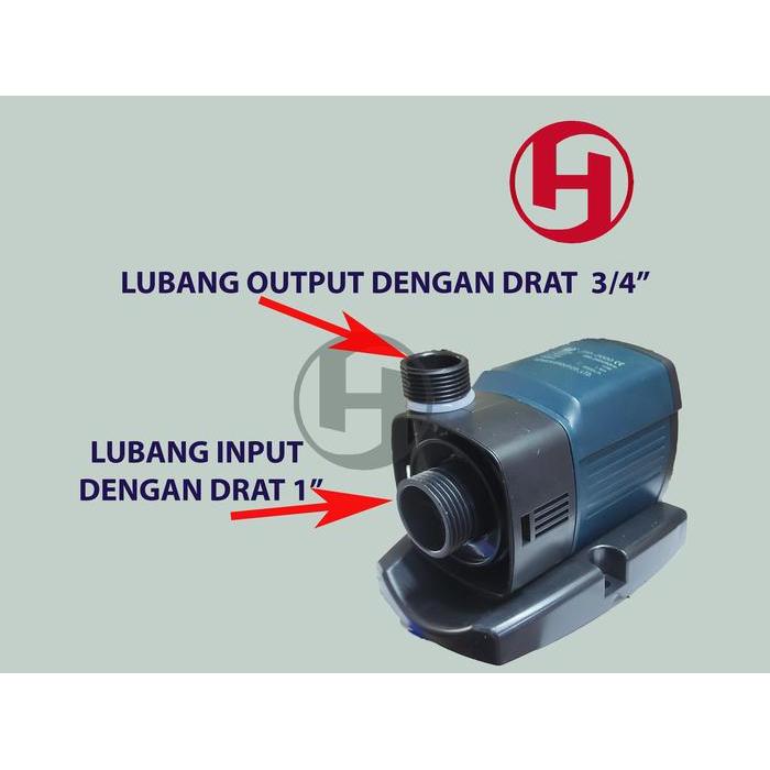 Original Sunsun Jtp 2500 Pompa Sirkulasi Aquarium Dan Kolam