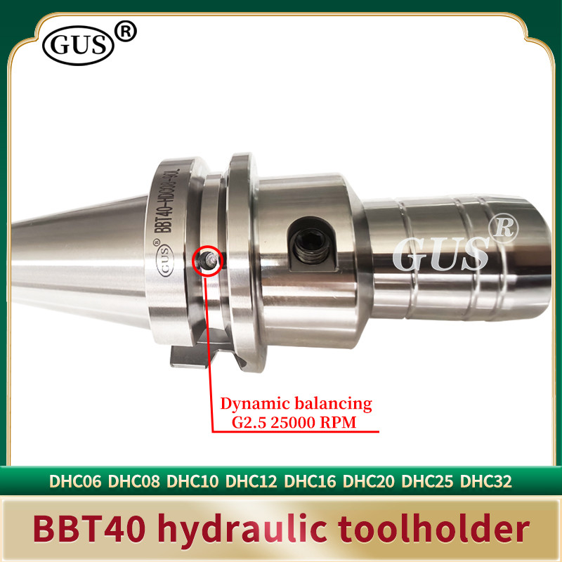 Hydraulic Chuck Tool Shank High precison BBT40 HDC06 HDC08 HDC10 HDC12 HDC16 HDC20 HDC25 HDC32 90L