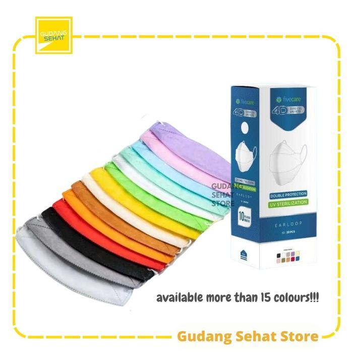 "New" Masker Fivecare 4d Edisi Lebaran / Fivecare 4D Masker Edisi Idul Fitri