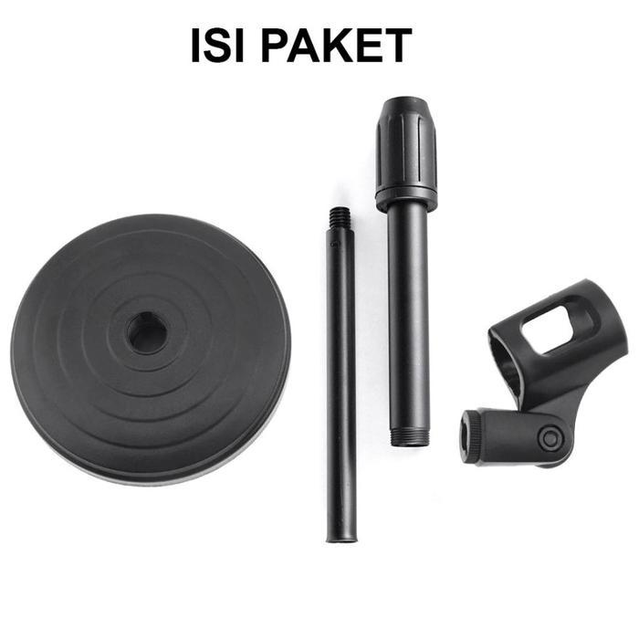 STAND MIC HOLDER - STAND MICROPHONE MEJA - HOLDER MIC