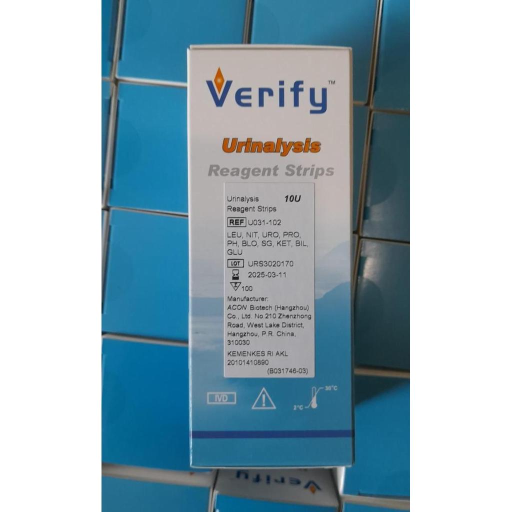 VERIFY 10P / URINE STRIP 10 PARAMETER 100 TEST