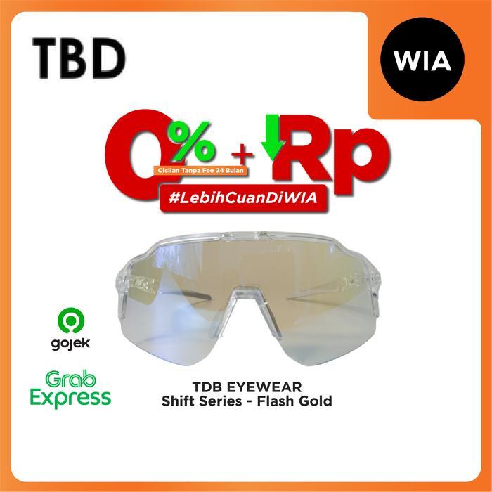 TERBARU WIA TBD Eyewear Shift Series - Kacamata Polarized UV Filter Olahraga Lari