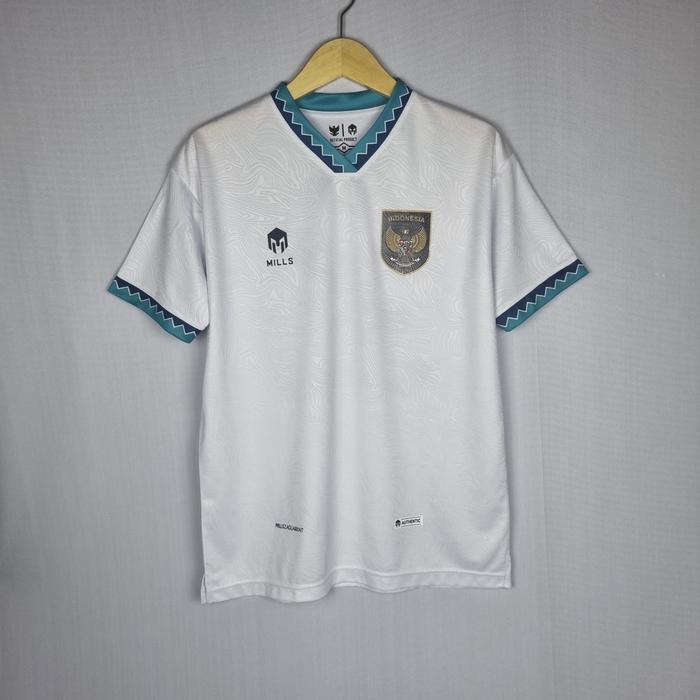 Mills Footwear - Jersey Timnas Indonesia Putih 2022/2023