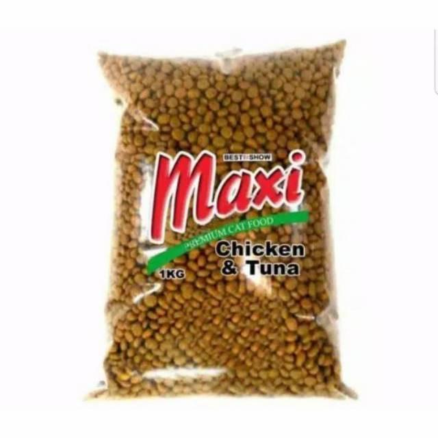 MAXI CAT FOOD 1KG MAKANAN KUCING MAXI CAT FOOD