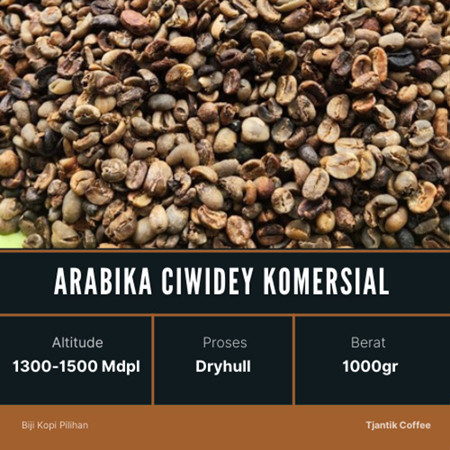 green Bean biji kopi Komersil Ciwidey  - 1 kg