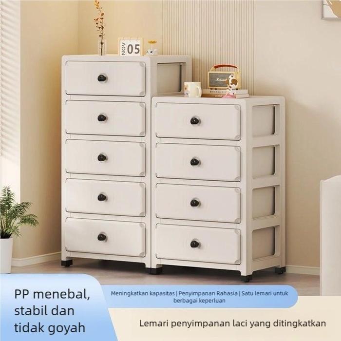 ken Loker Plastik Laci plastik Lemari pakaian plastik Lemari baju bayi lemari baju plastik