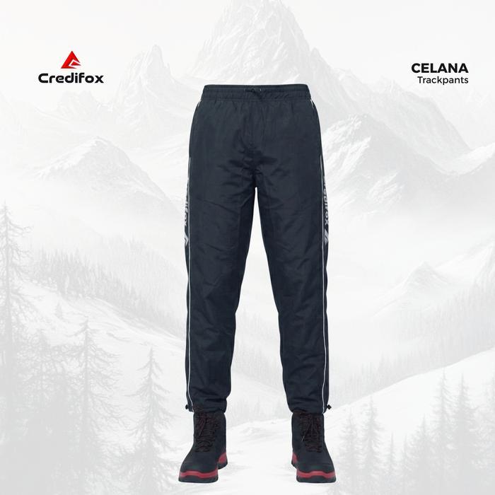 Eiger Sport Hike - Celana Panjang Track Pants - Long Pants Black