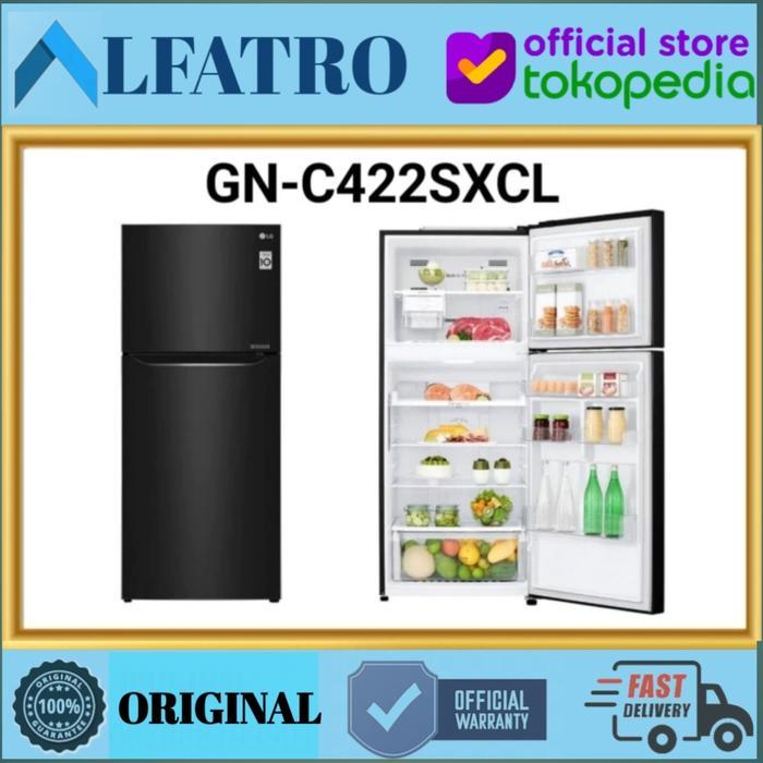 LG KULKAS 2 PINTU GNC422SXCL / GN-C422SXCL