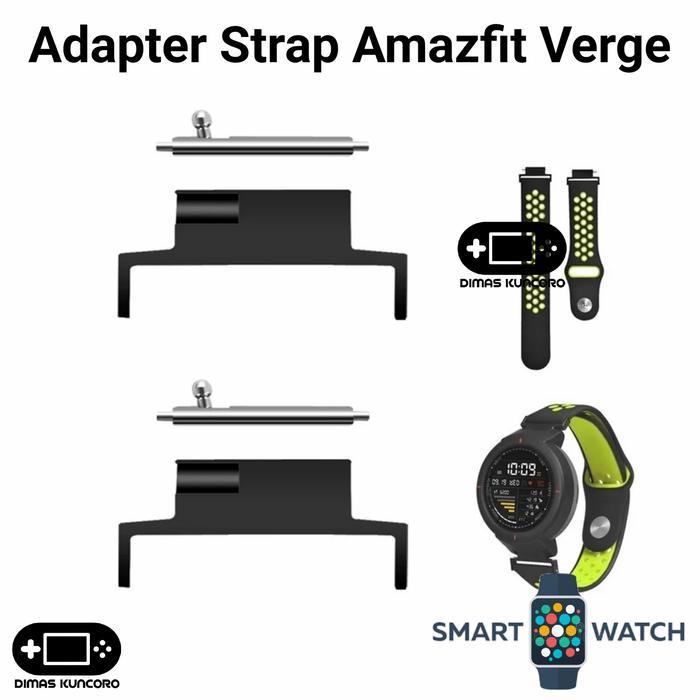 Adapter Strap Amazfit Verge Connector Konektor Conector 20Mm Lite