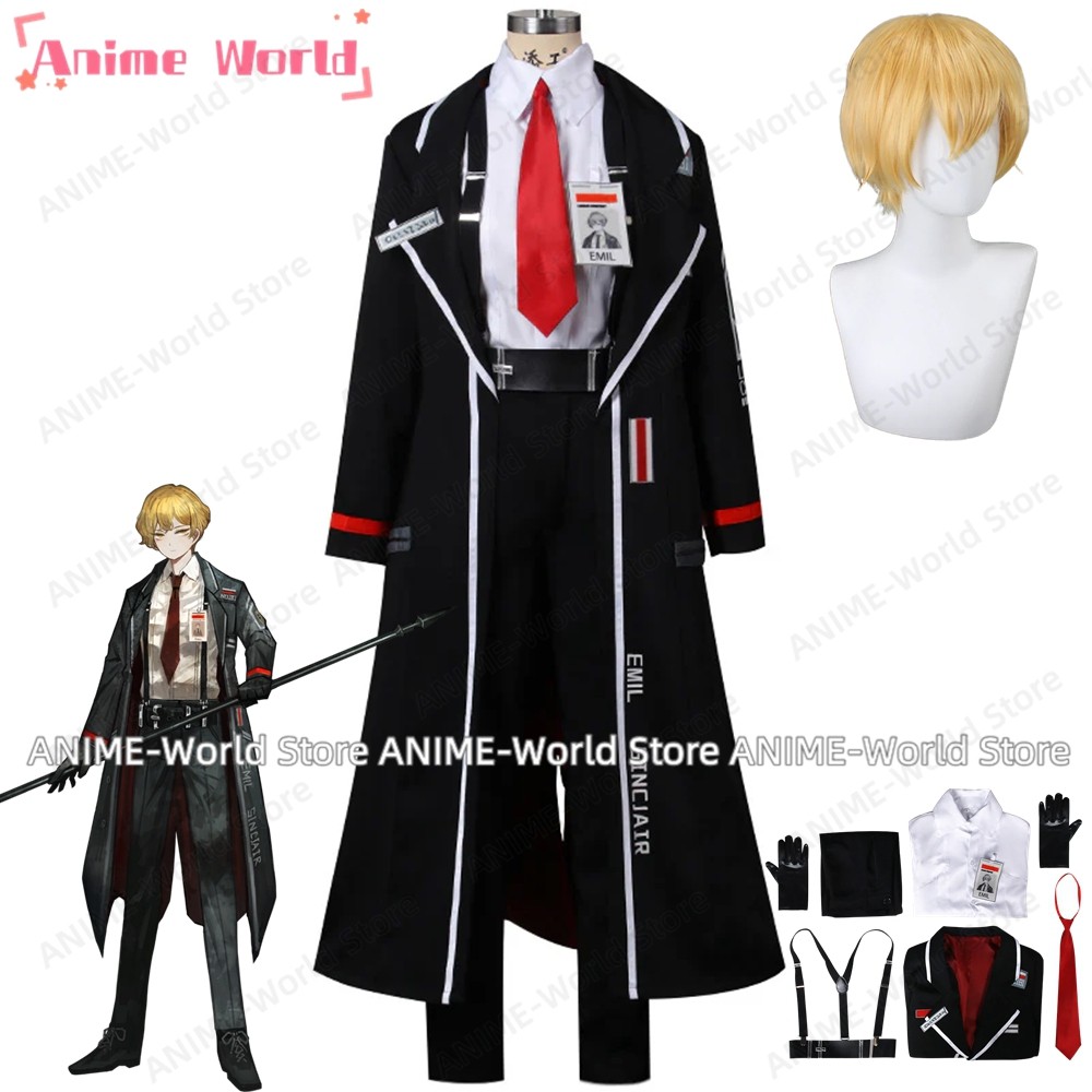 Custom SizeAnime Limbus Company Sinclair Cosplay Costume Uniform Clothing Halloween Carnival Part