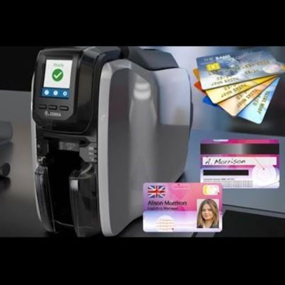 ZEBRA ZC300 ID CARD PRINTER KARTU ZEBRA ZC-300 ORIGINAL GARANSI RESMI