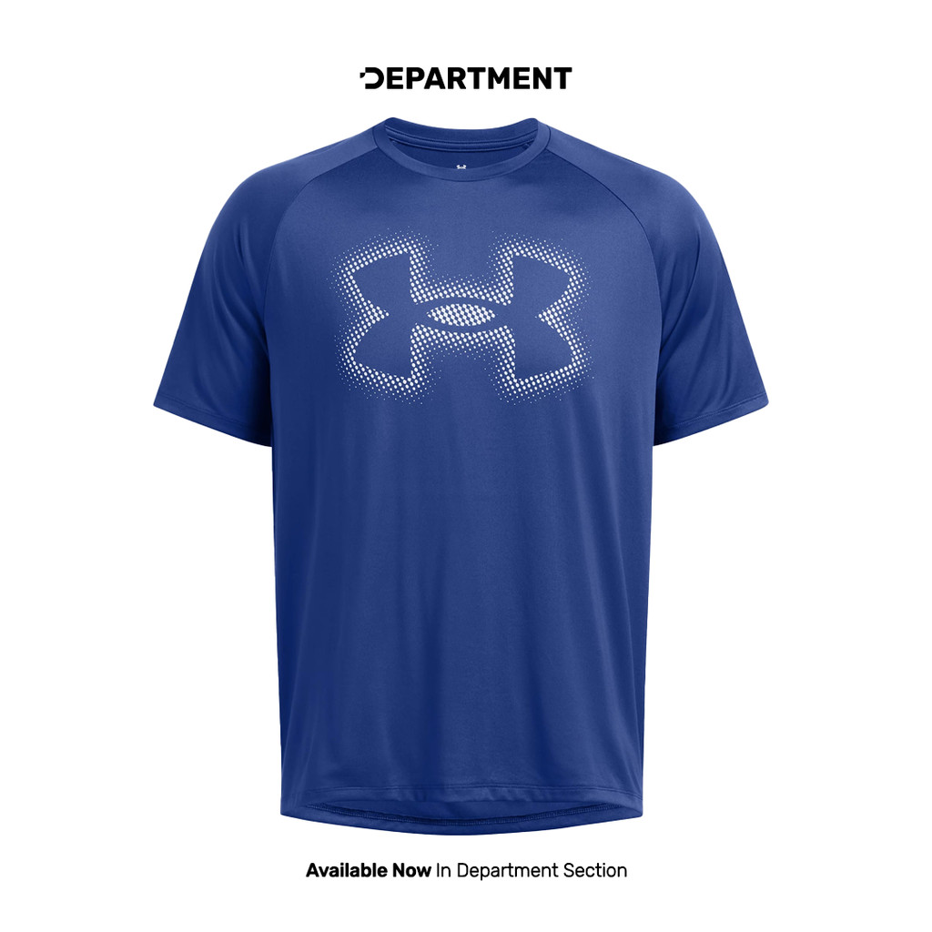 UNDER ARMOUR TECH 1386799432 Kaos Training Pria ORIGINAL