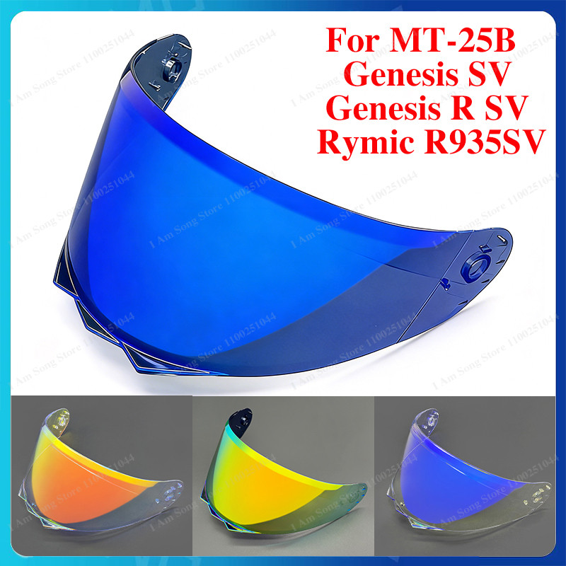 Motorcycle Helmet Lens For Mt-V25B Genesis Sv Genesis R Sv Rymic R935Sv Helmet Visor Windshield