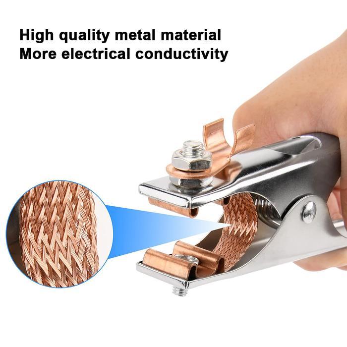 JLD Tang Las Masa Welding 300/500A Earth Clamp Stang Las Klem Masa Ground Clamp Bahan Besi & Tembaga