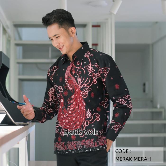 Sarimbit Kaftan MERAK MERAH / Couple dress batik kaftan Asimetris / baju couple kondangan Best