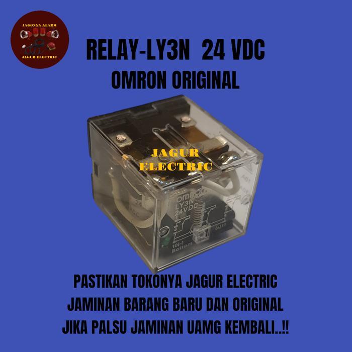Ly3N 24Vdc Relay Omron/Power Relay Ly3N 24 Vdc Relay Omron Original